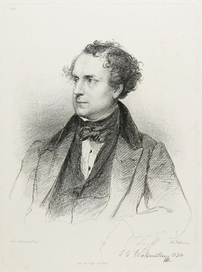 Ritratto di Ferdinand Georg Waldmüller